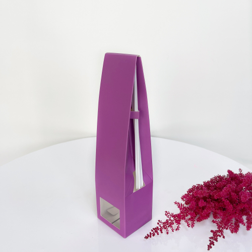 Коробка цветная для диффузора с окошком