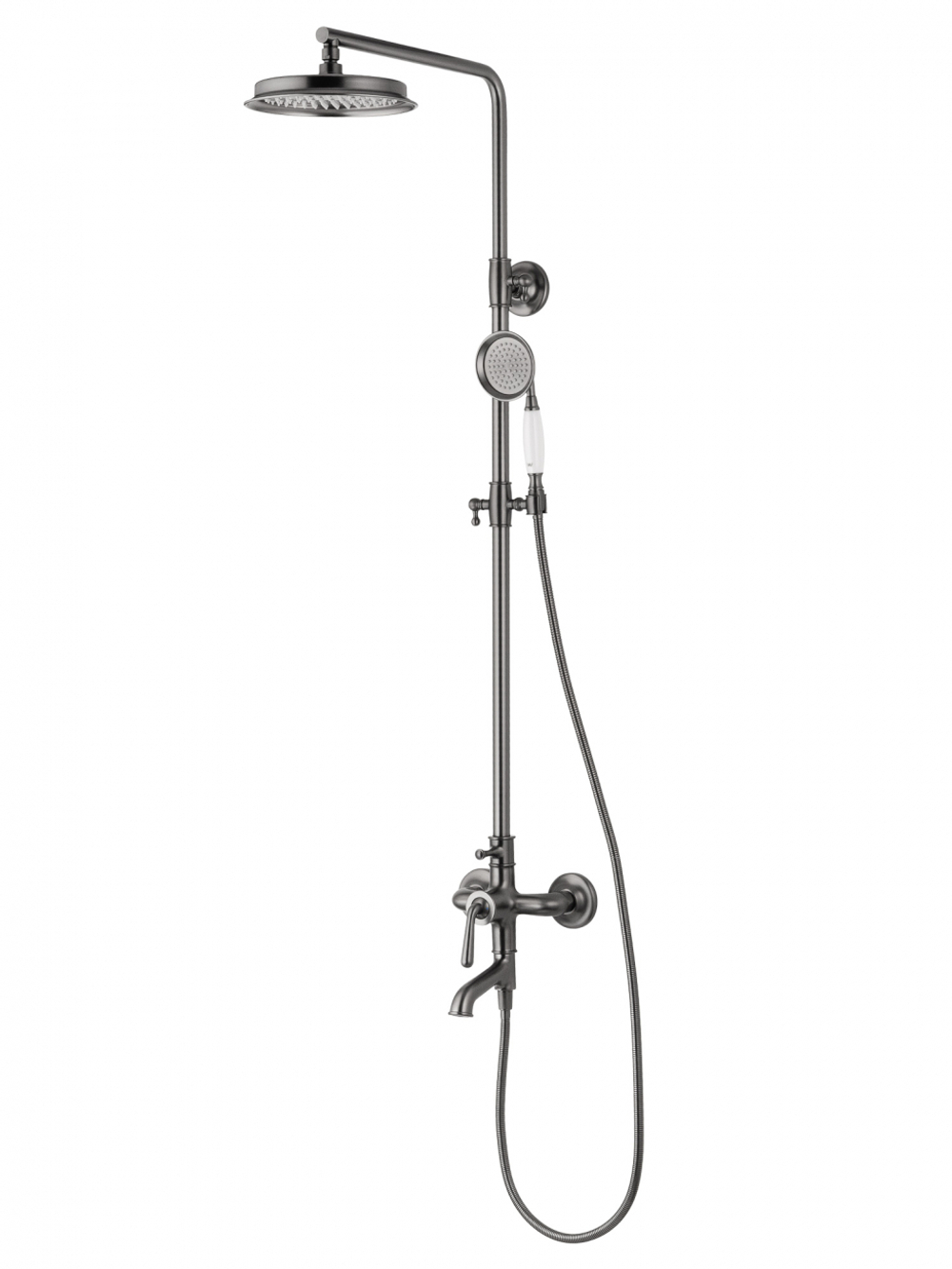 Душевая система WONZON & WOGHAND STEAM, Темный графит (WW-88739008-BGM)
