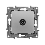 Розетка TV (телевизионная) оконечная - алюминий ETIKA Legrand