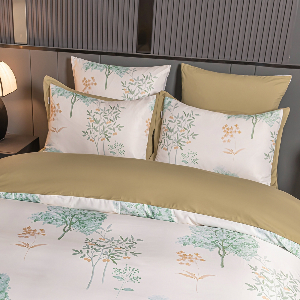 Комплект постельного белья Сатин MS на резинке MSR004