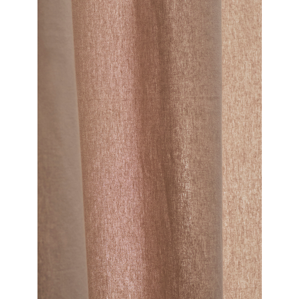 Штора из хлопка с помпонами бежево-серого цвета из коллекции essential, 150х290 см