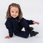 Комбинезон с накладным карманом "Ежевика" утепленный