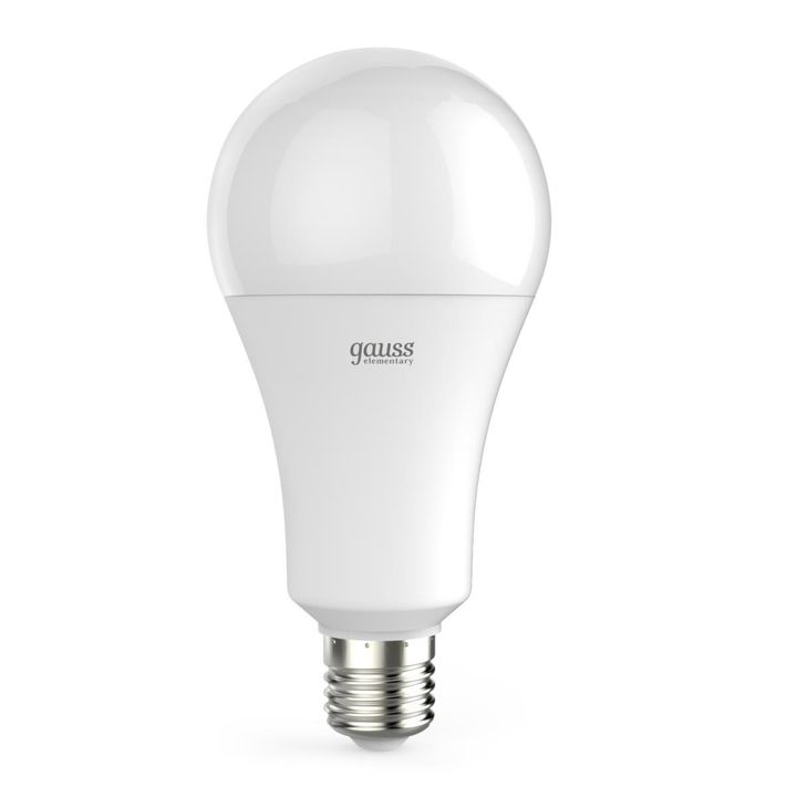 Лампа светодиодная Gauss E27 30W 3000K матовая 73219