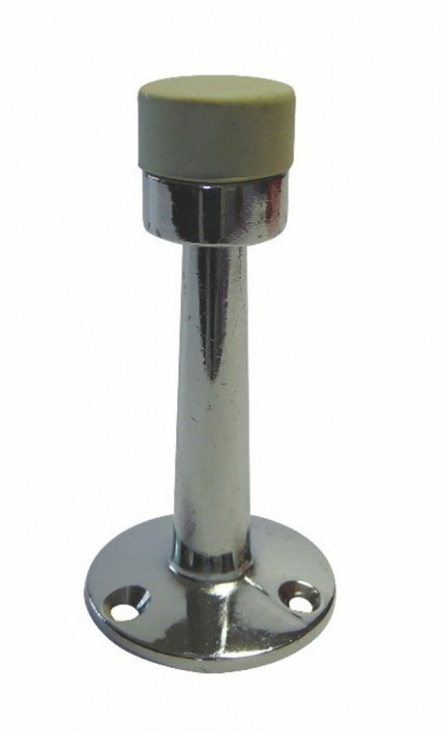 Ограничитель дверной высокий хром