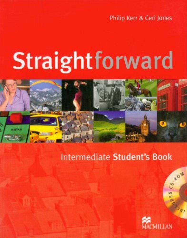 Straightforward Intermediate Student&#39;s Book &amp; CD-ROM Pack
