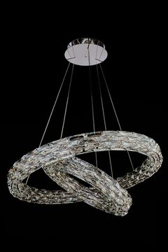 Подвесная люстра LED 96W LE3007/800-2K CH хром Lucie Leon