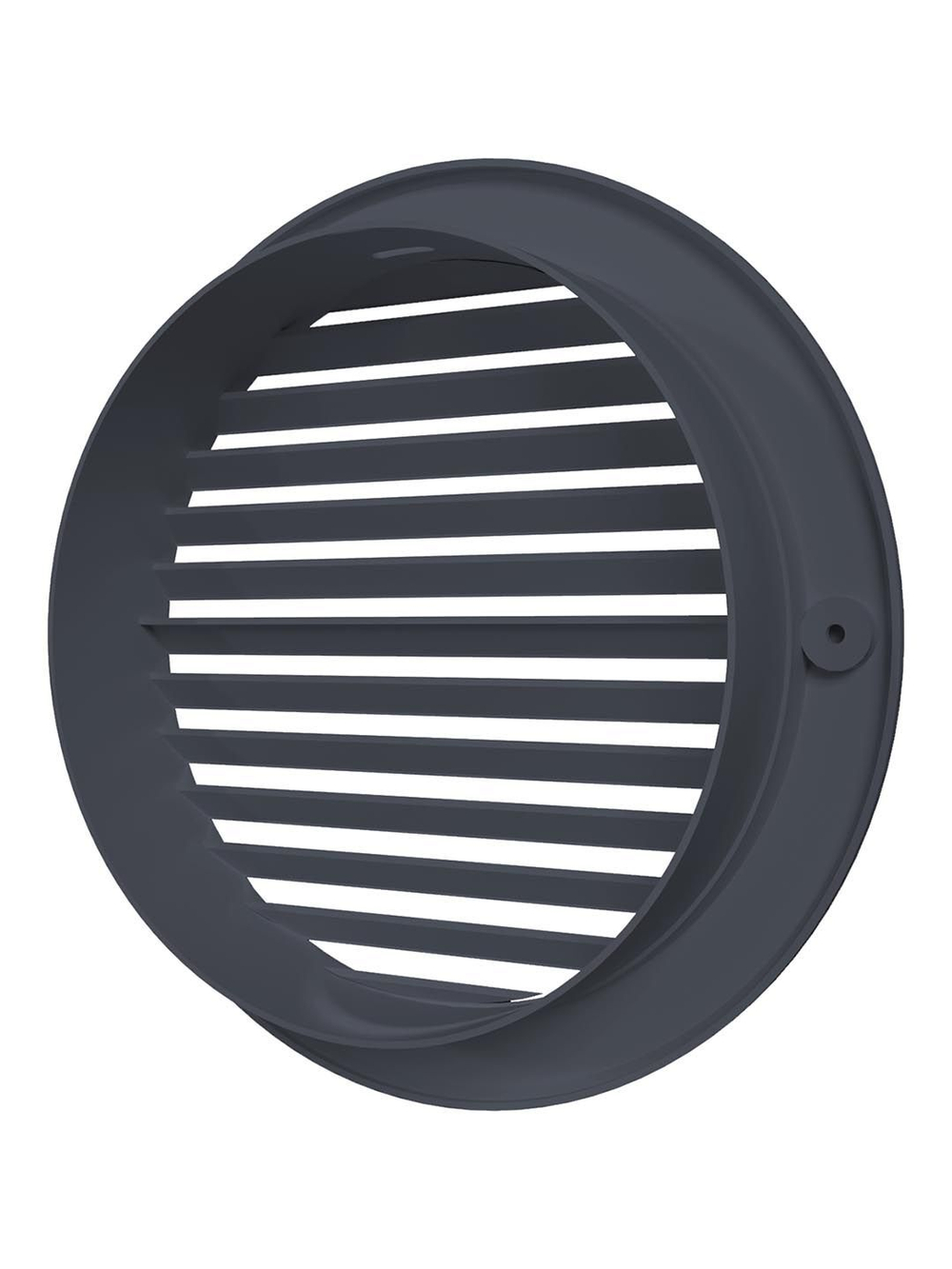 Решетка вентиляционная РКН фланец D150 D186 ASA Gray ERA