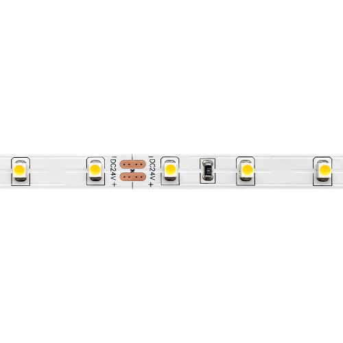 Светодиодная лента 24V 60 Led/м 4.8W/m SMD 2835 400 Lm/m 4000K IP20, 5000×8 мм