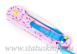 Нож Microtech LUDT 135-1DW Exclusive Dessert Warrior Donut Pinkфотография - 8