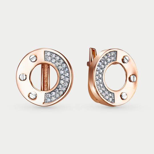 Серьги золотые