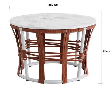 Столик кофейный плетеный Nido