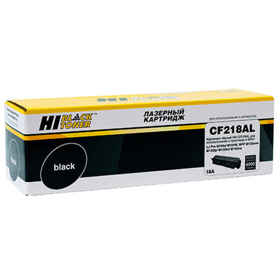 Тонер-картридж Hi-Black (HB-CF218AL) для HP LJ Pro M104/MFP M132, 6K