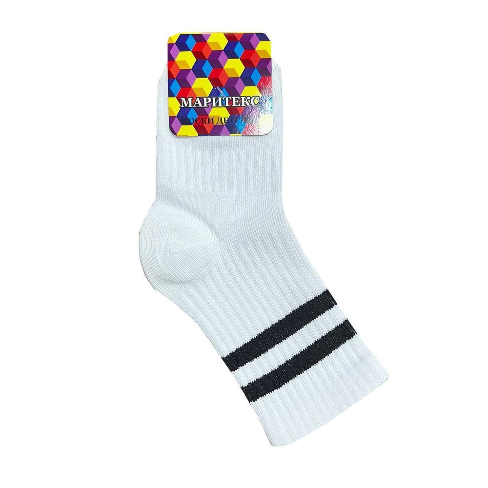 Носки детские KS532 р.22-24, бел. (Маритекс), 1 шт.