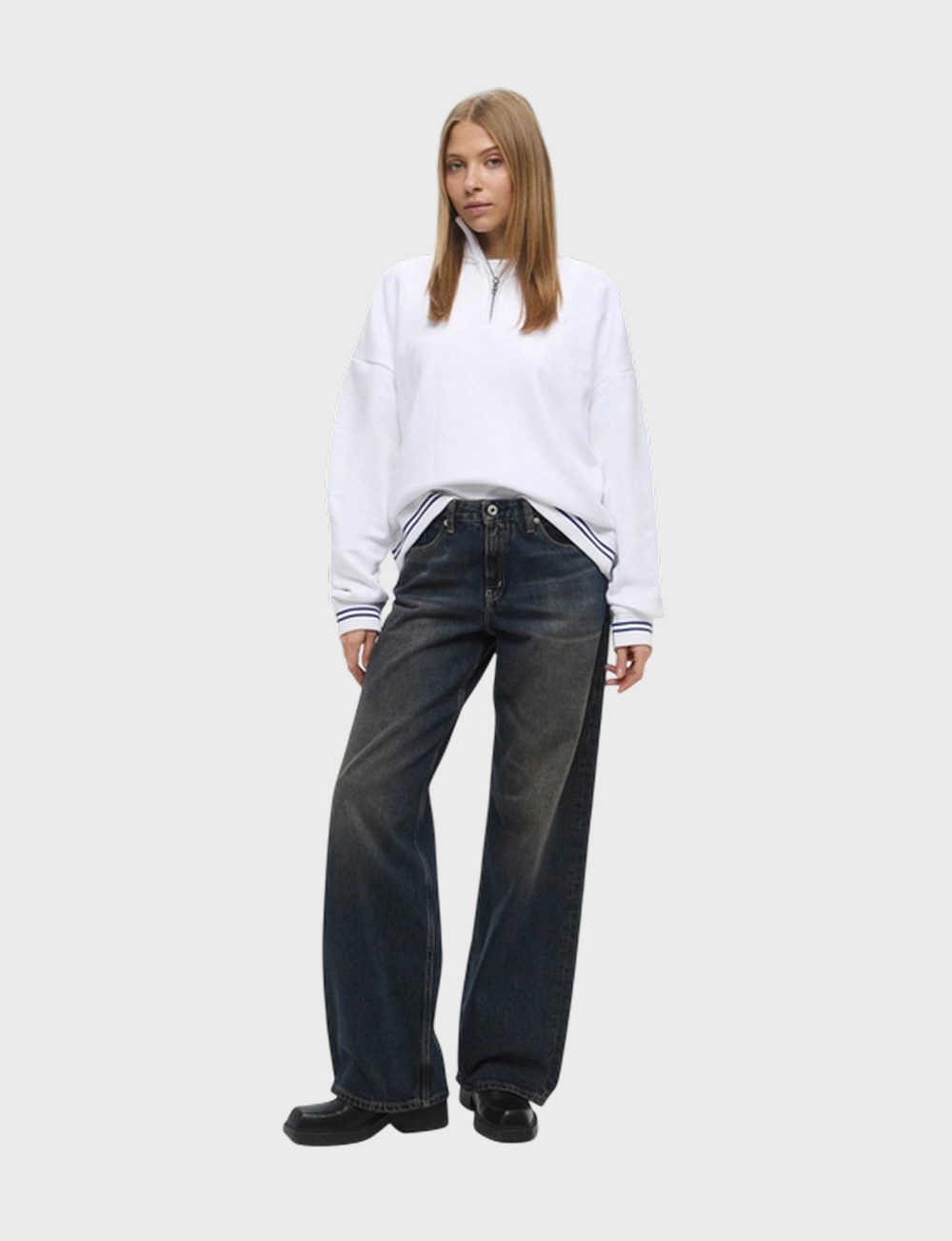 Джинсы KARL LAGERFELD JEANS Mr Relaxed Denim