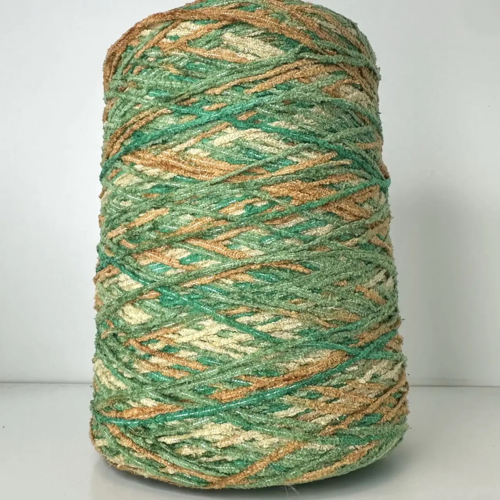 MARYLEBONE - Luxury Selection by Ri.Go; 90% шёлк, 10% п/а; 270м/100гр; col. 671, цвет: зелёный, коричневый, хаки; S709