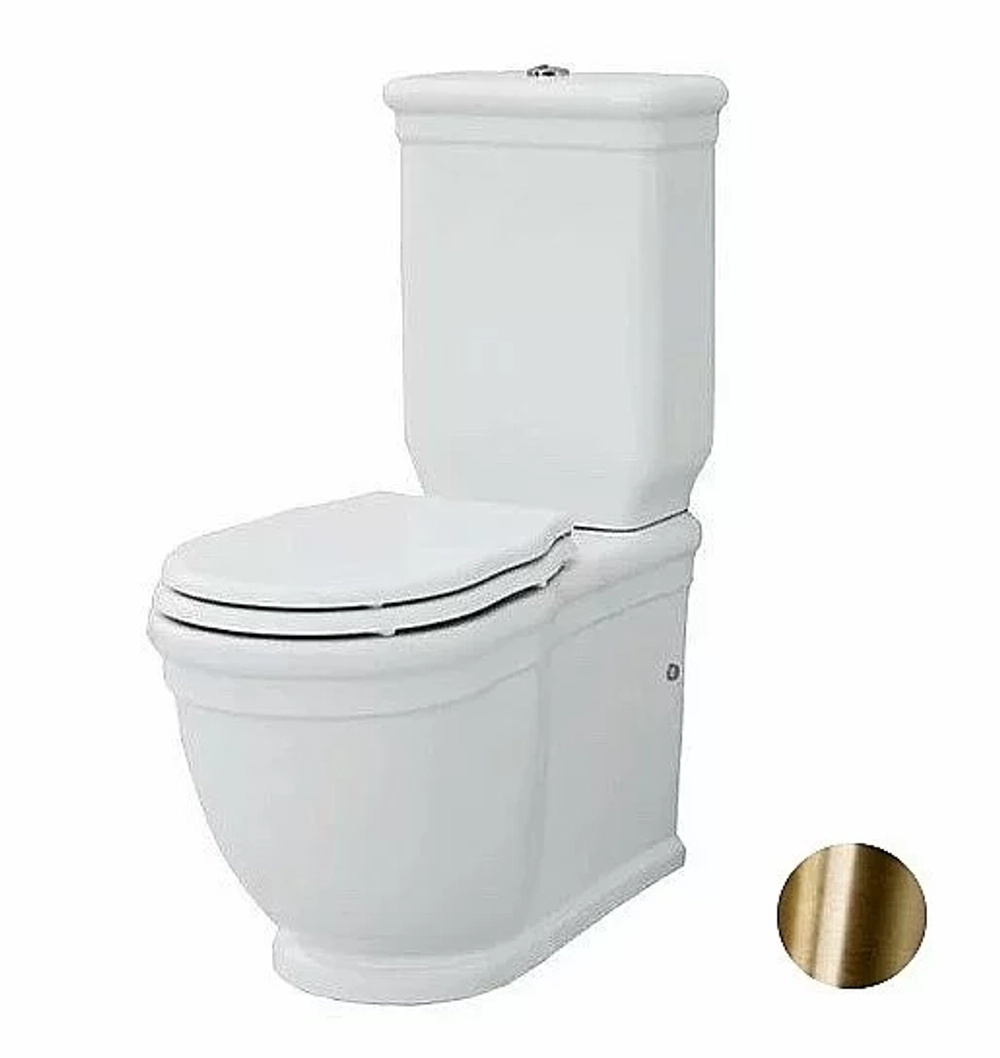 Унитаз напольный Artceram Hermitage HEV006 01 00 бронза