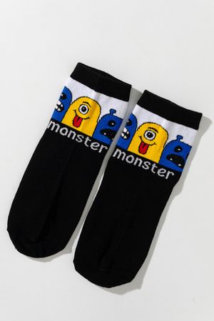 Детские носки высокие Монстр