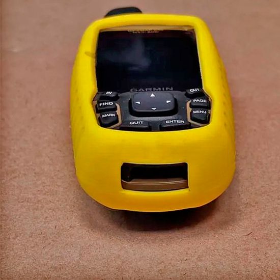 Чехол для Garmin GPSMAP 65/64/62 силикон (Желтый)
