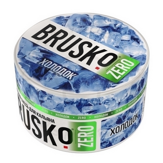 Бестабачная смесь для кальяна BRUSKO, 250 г, Холодок, Zero (М)