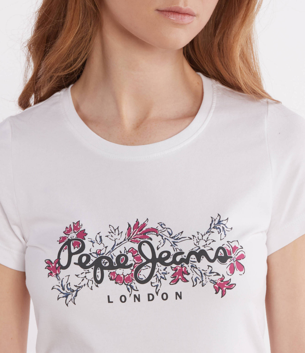 Футболка KORINA Pepe Jeans London - белый(PL505834)