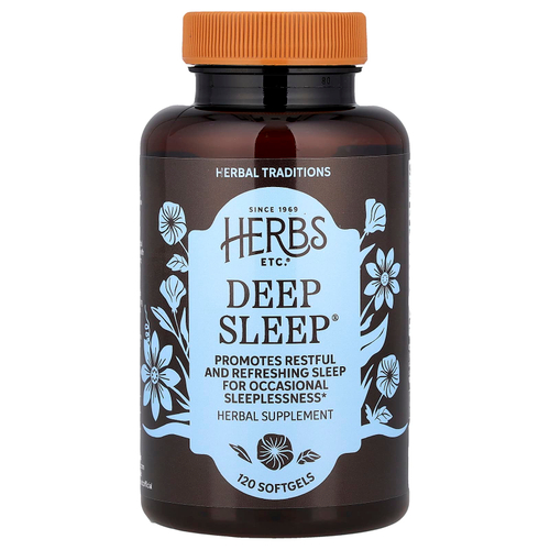 Herbs Etc., Deep Sleep®, 120 капсул