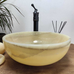 Раковина из оникса Bowl Yellow TinLip BO-60975 40*40*15