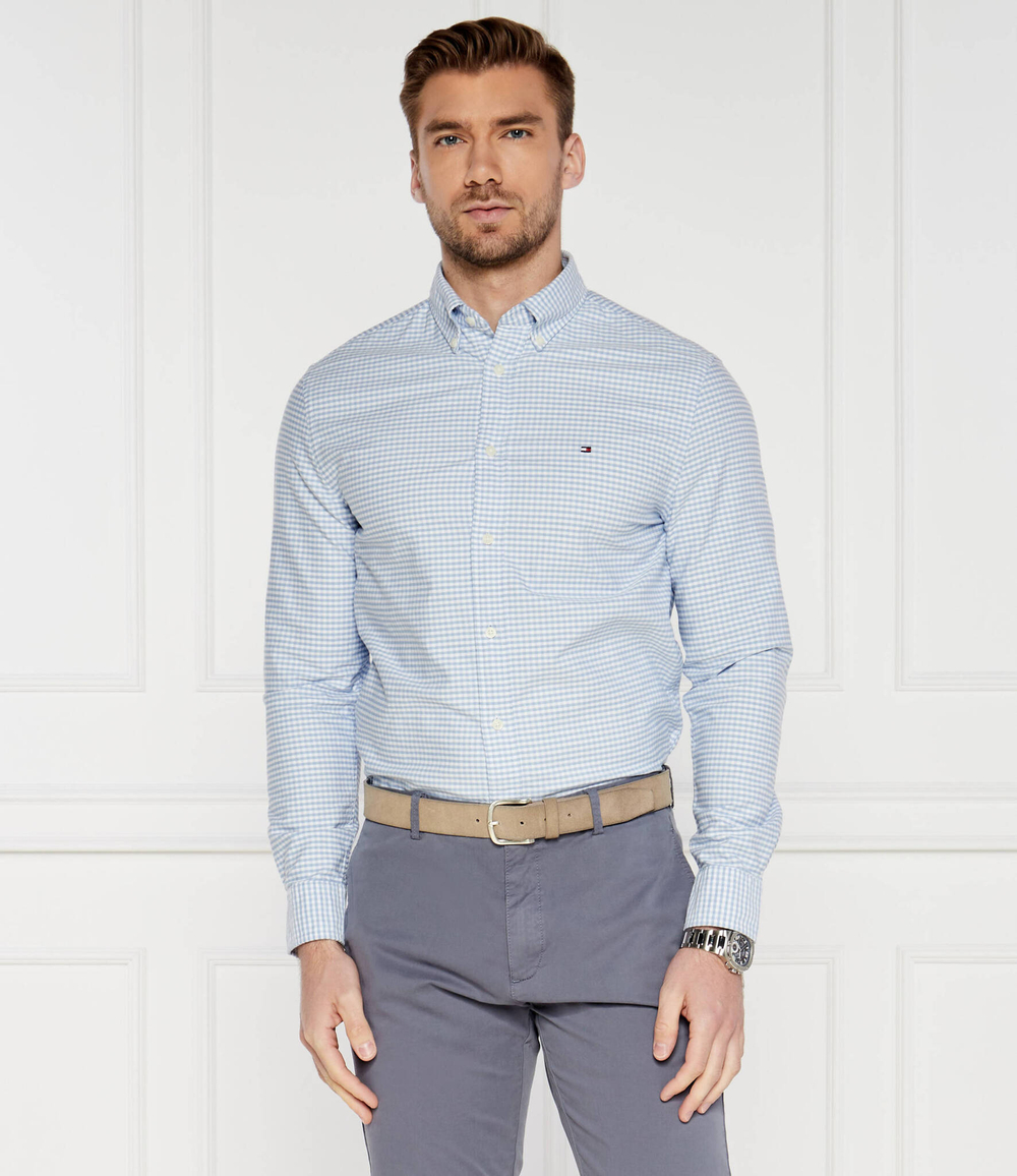 Рубашка Tommy Hilfiger - голубой(MW0MW36395)