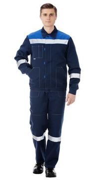 Костюм "Тимбер" полукомбинезон (синий/василек)