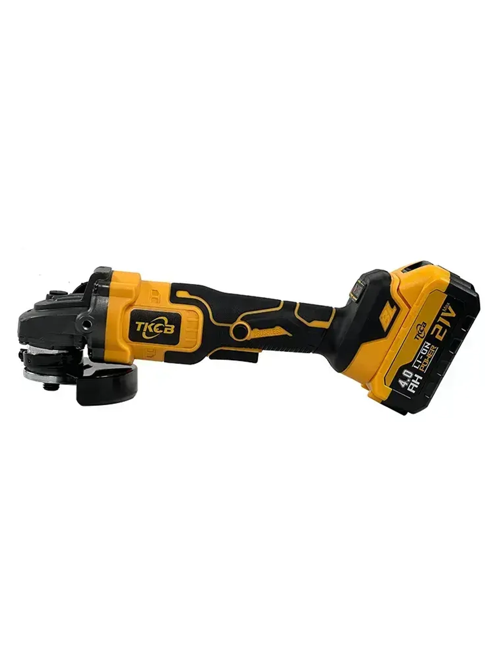 бесщеточная УШМ аккумуляторная 125 TKCB,21 В,4 Ач,2 АКБ