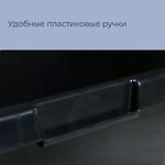 Таз строительный, 120 л, прямоугольный, морозостойкий, ударопрочный, пластик