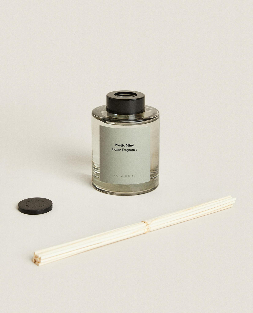 Zara Home POETIC MIND REED DIFFUSERS — ароматический диффузор с тростниковыми палочками, Поэтический Разум, 200 мл