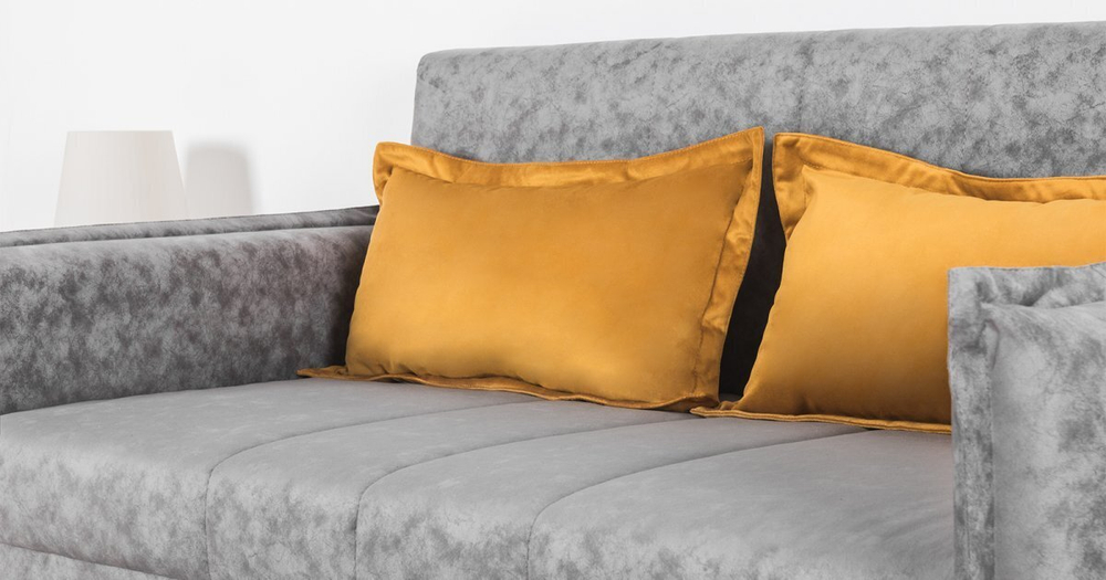 Диван - кровать Виола 120 велюр серый