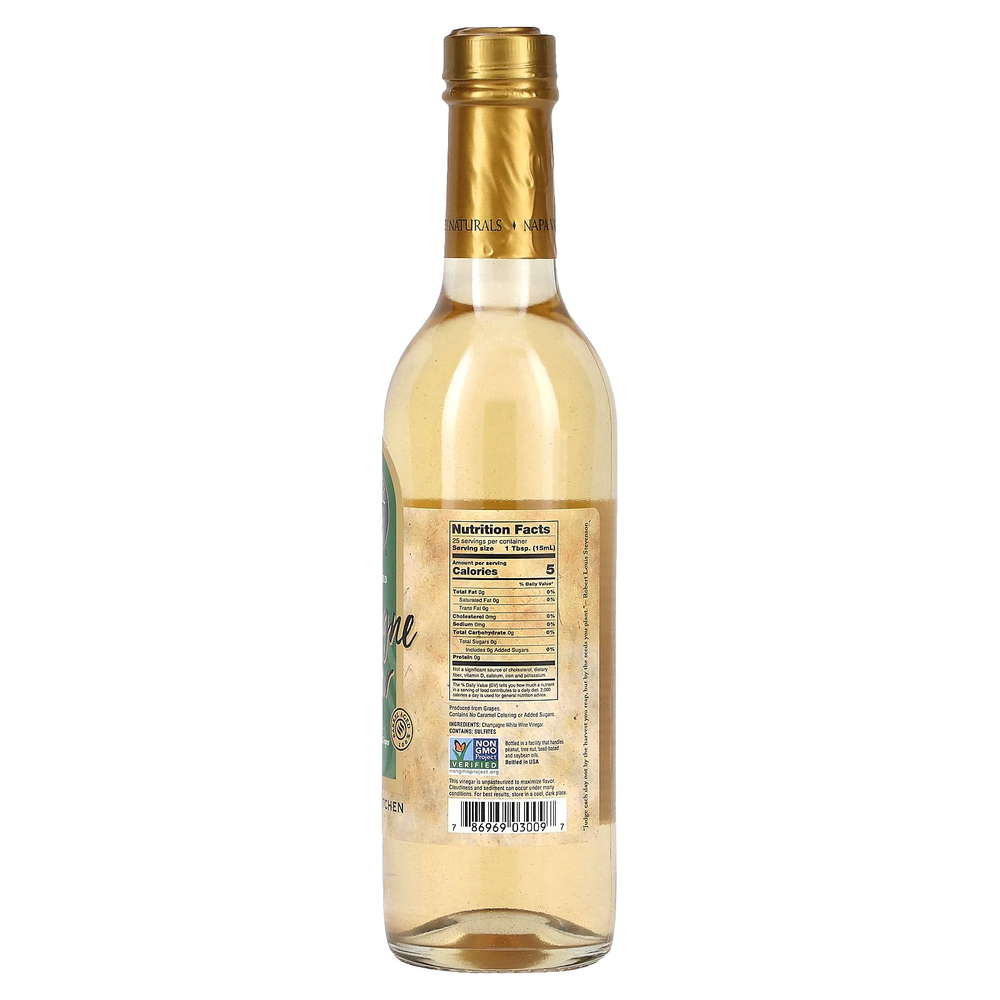 Napa Valley Naturals, уксус из шампанского, 375 мл (12,7 жидк. унции)