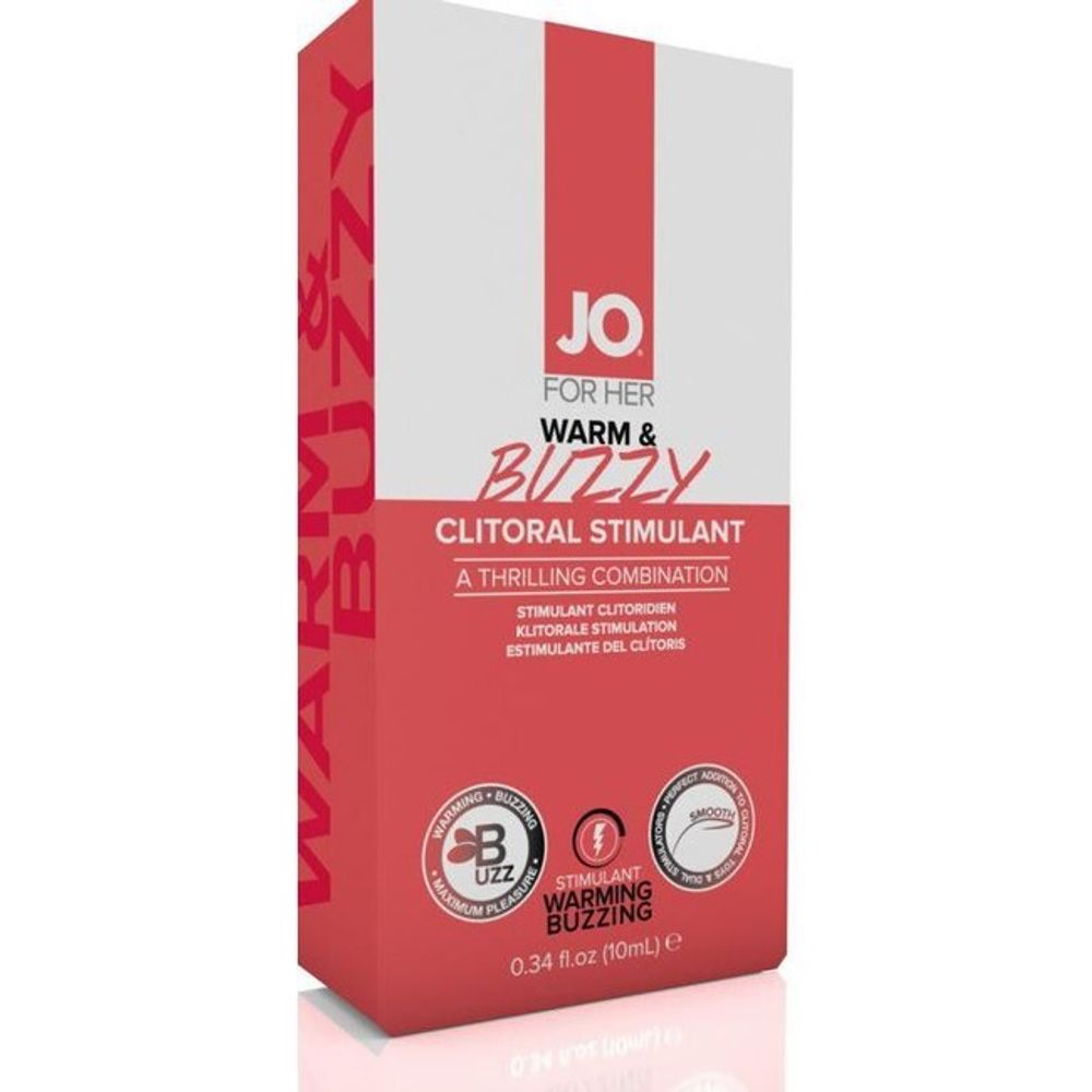 Клиторальный крем JO &quot;WARM &amp; BUZZY CLITORAL CREAM&quot;