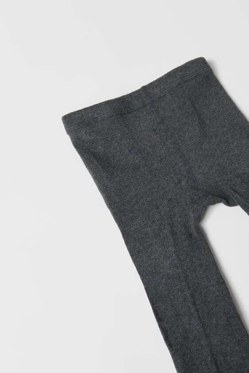 ZARA НАБОР ИЗ ДВУХ ОДНОТОННЫХ КОЛГОТОК, ЧЕРНЫЙ