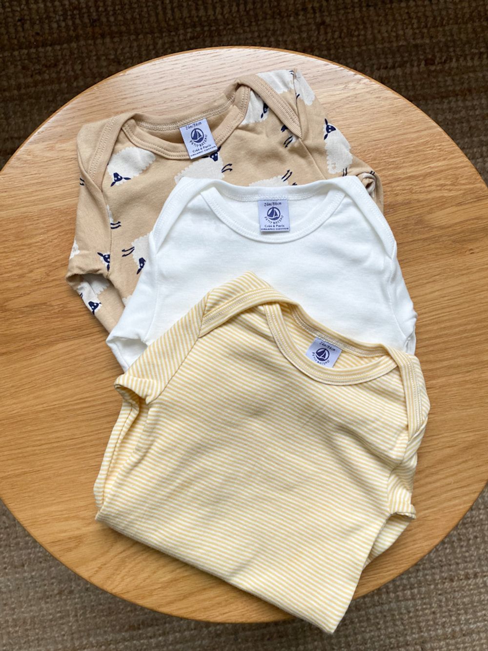 Новый хлопковый комплект  Petit Bateau, 86