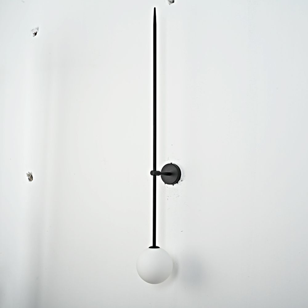 Настенный Светильник Lines Ball 100 Black By Imperiumloft