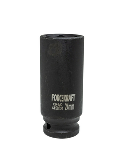 Головка ударная глубокая 24мм (6гр.),1/2'' FORCEKRAFT FK-4458524