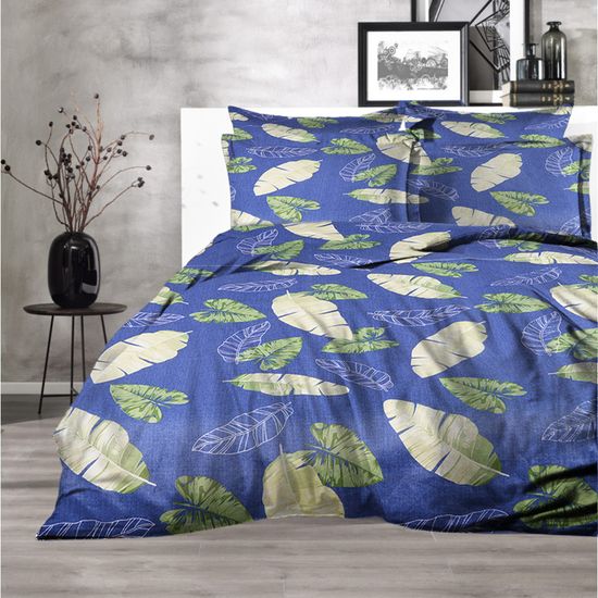 КПБ  Джуана, Евро, 50х70, простыня 200х200х30 . DOMTEKC