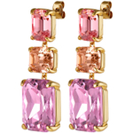 Серьги Dyrberg Kern ESMARA SG LIGHT ROSE / PEACH 460014