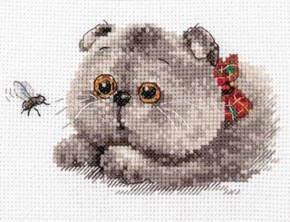 "Басик- охотник"-0-191 вышивка