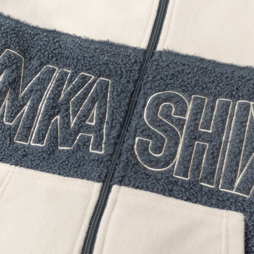 Худи Ymkashix Little Lamb Zip серо-синий/белый