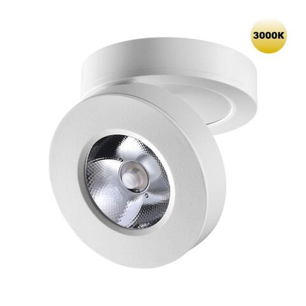 359409 OVER NT24 366 белый Светильник накладной/встраиваемый IP20 LED 5W 220V 3000K 240Лм GRODA