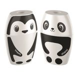 Точилка MAPED "Shakky", с контейнером, пластиковая, корпус ассорти, 034014