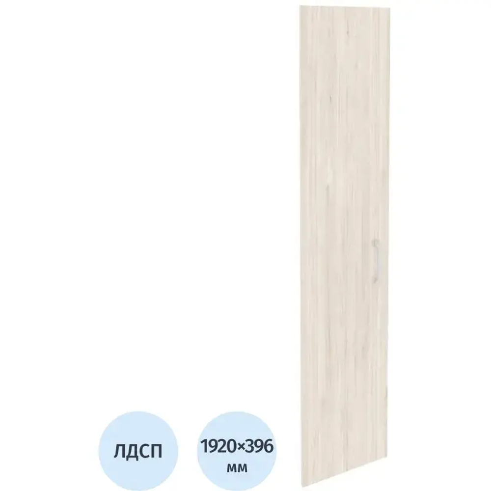 Дверь ONIX ЛДСП высокая левая (1шт) O.D-1(L) денвер светлый В1920
