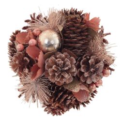 GAEM Изделие декоративное "Новогодняя композиция", L18 W18 H17 см