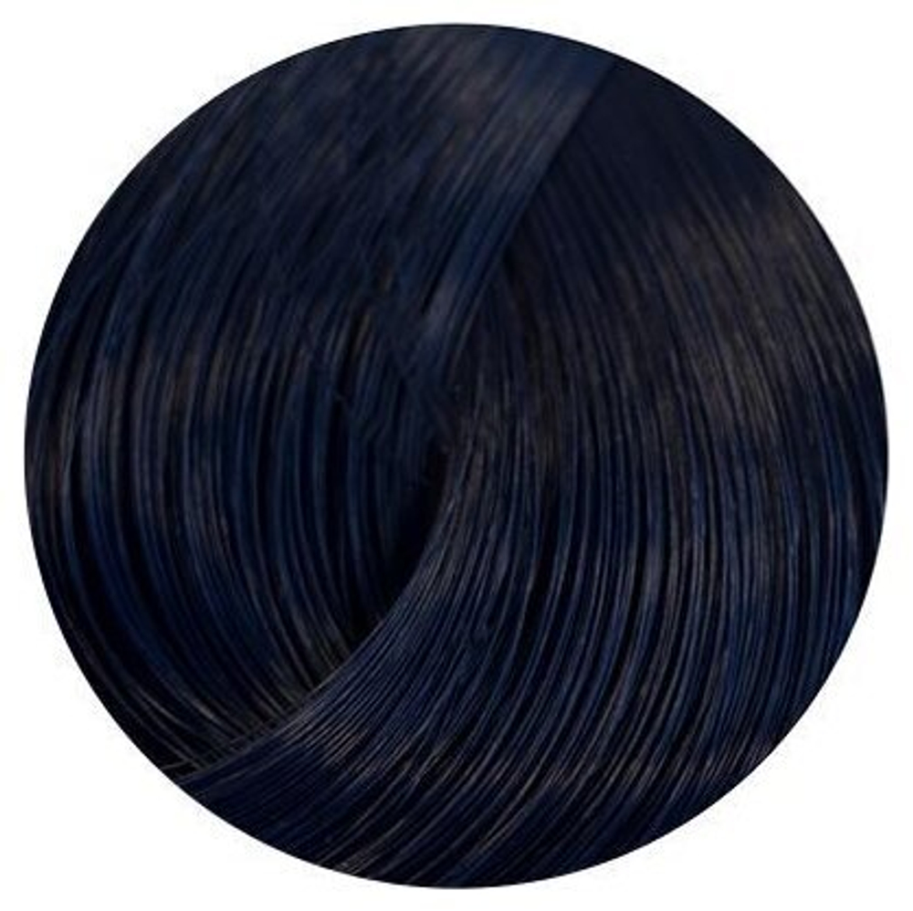 OLLIN COLOR 1/0 иссиня-черный 100 мл Перманентная крем-краска для волос
