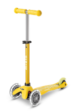 Самокат Mini Micro Deluxe LED Желтый