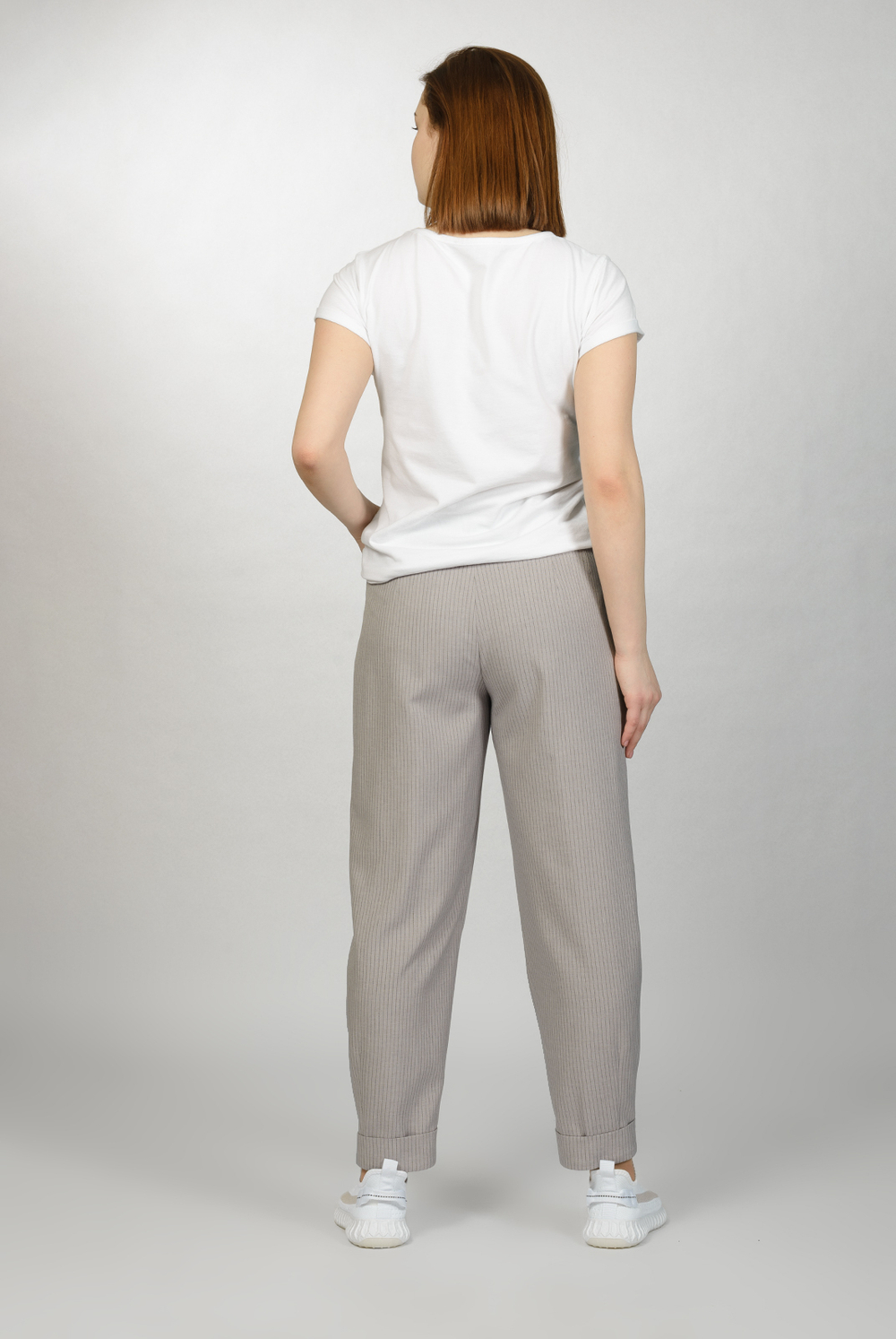 Брюки широкие 2772ВП, полоска #107П022772ВП