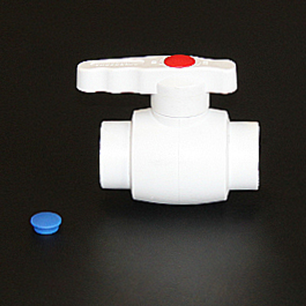 Кран шар 20 ручка PRO AQUA БЕЛЫЙ ULTRA